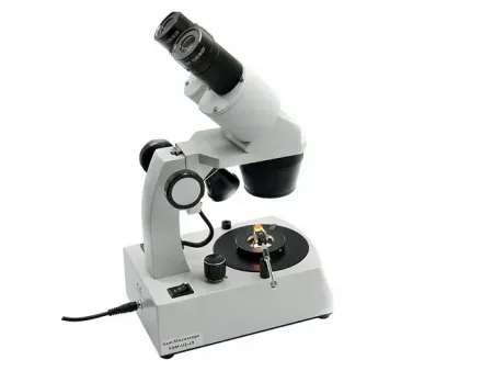 Gem Microscope with Upright Stand Arm