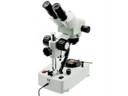 Gem Microscope with Upright Stand Arm
