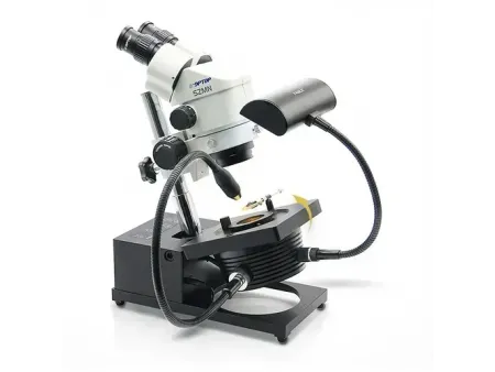Gem Microscope with Adjustable Tilt Base