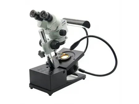 Gem Microscope with Adjustable Tilt Base