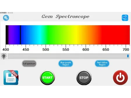 Electronic Gem Spectroscope, FTS-CCD