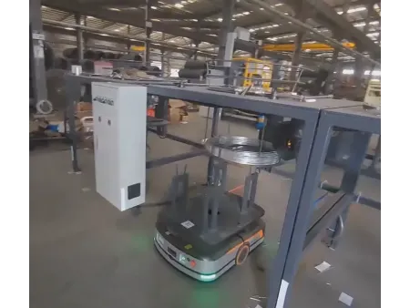 Automatic Horizontal Wire Coil Packaging Line