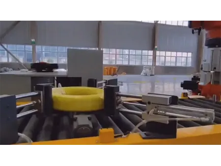 Automatic Horizontal Wire Coil Packaging Line