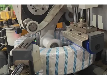 Automatic Horizontal Wire Coil Packaging Line