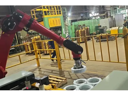 Automatic Horizontal Wire Coil Packaging Line