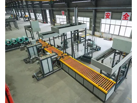 Automatic Horizontal Wire Coil Packaging Line