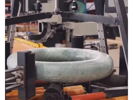 Automatic Horizontal Wire Coil Packaging Line