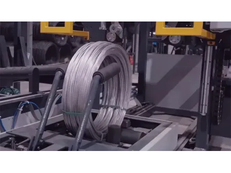 Automatic Vertical Wire Coil Packaging Line