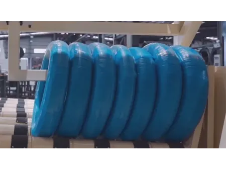 Automatic Vertical Wire Coil Packaging Line