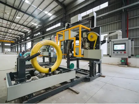 Semi-Automatic Coil Wrapping Machine