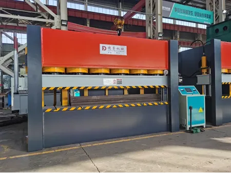 Hydraulic Metal Door Embossing Press