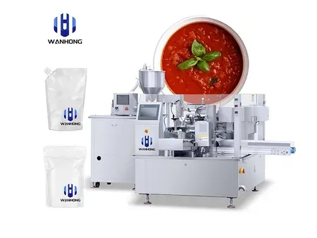 Automatic Rotary Premade Pouch Packaging Machine