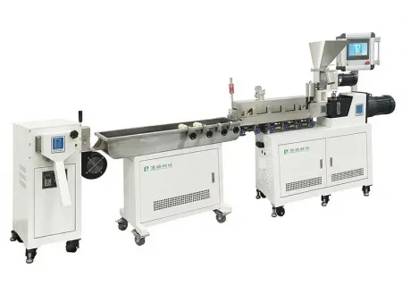 BP-8177-ZB Laboratory Twin Screw Water-Cooling Strand Pelletizing Line