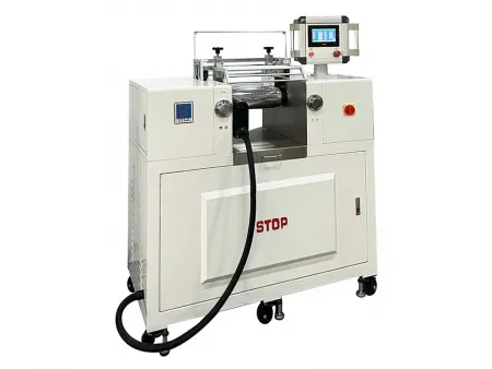 BP-8175-E Laboratory Two Roll Mill with Automatic Flipping and Gap Adjustment