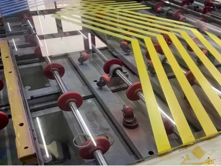 Dots & Lines Digitally Printing Glass