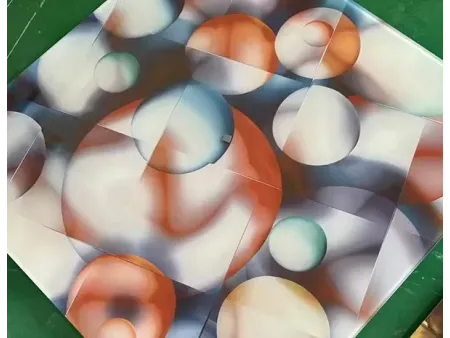 Color Image Digitally Printing Glass