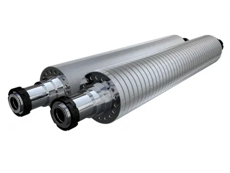 Peripheral Heating Corrugating Rolls