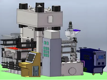 SMC Injection Compression Molding Press
