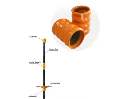 Anchor Drill Bit Adapters for Rock Drilling Systems