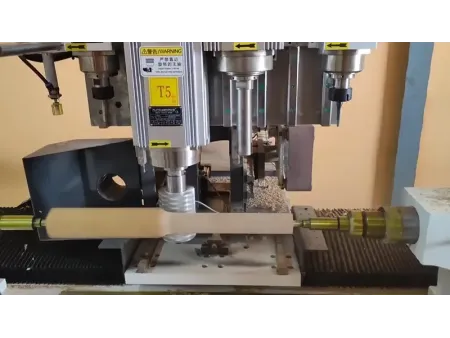 4 Axis CNC Wood Lathe
