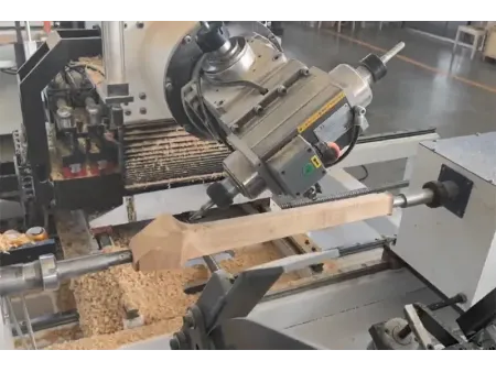 5 Axis CNC Wood Lathe