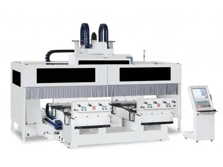 4-Head 5 Axis CNC Machining Center