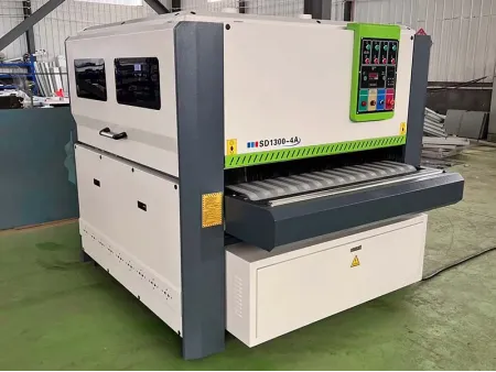 Wood Brushing Machine with High Frame