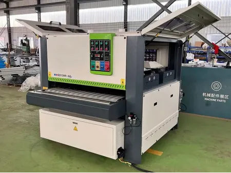 Wood Brushing Machine with High Frame