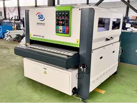 Wood Brushing Machine with High Frame