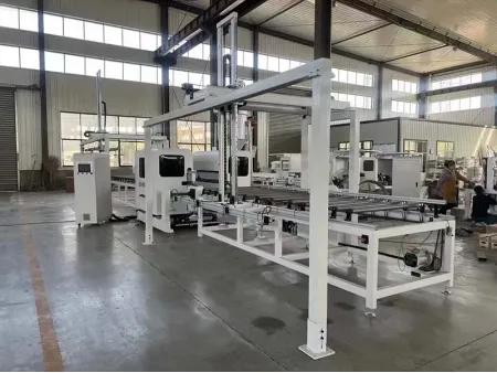 CNC Wall Panel Edge Slotting Machine (Double Side)
