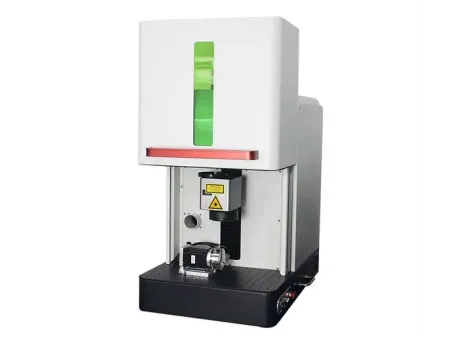 Full Enclosed Desktop Fiber Laser Marking Machine