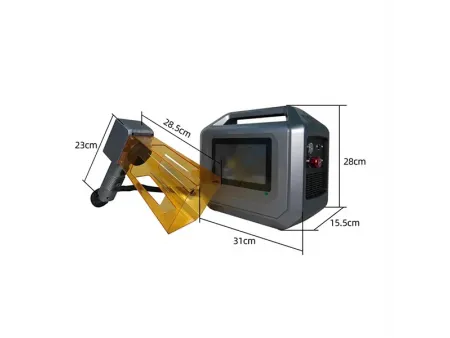 Mini Handheld Fiber Laser Marking Machine