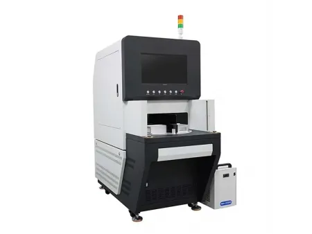 200W Fiber Laser Glass Drilling & Cutting Machine