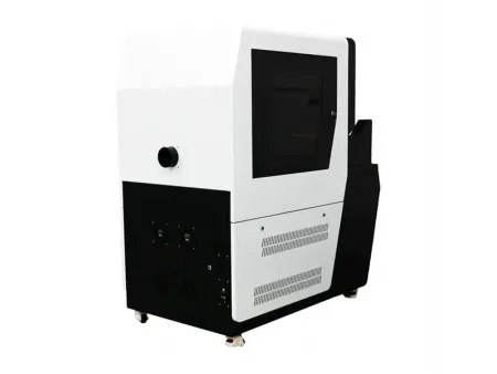 Automatic Double Station Fiber Laser Marking Machine