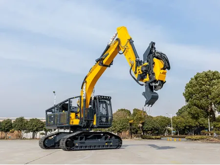 ZG210HF  Feller Buncher Excavator