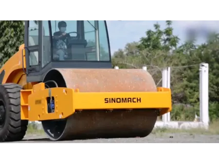 GYS08J  Single Drum Vibratory Roller / Soil Compactor