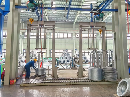 Semi-Automatic Steel Wire Packing and Compacting Machine