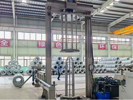 Semi-Automatic Steel Wire Packing and Compacting Machine