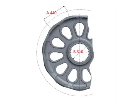 Sprocket for Hitachi EX2600 Excavator