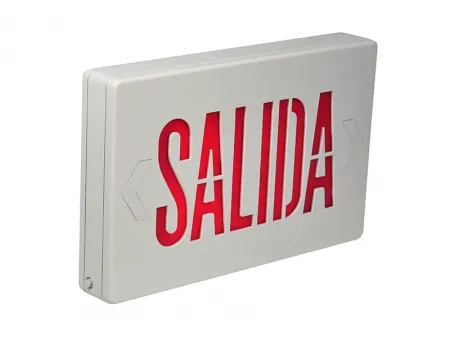 JEE Series cULus Approved SALIDA Exit Sign
