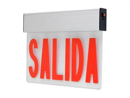 JEL1GW/JEL1RW Single Face SALIDA Emergency Exit Sign (12 LEDs)