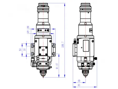 2kW Micro Laser Cutting Head