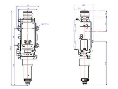 30kW Fiber Laser Bevel Cutting Head
