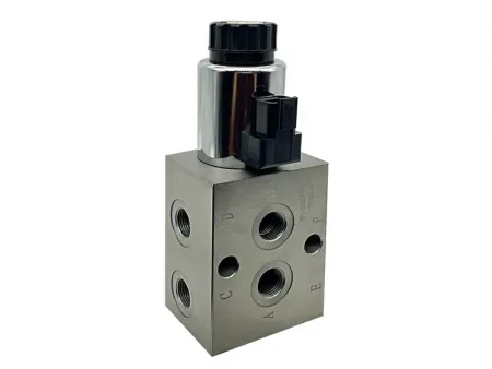 2 Position 8 Way  Solenoid Directional Valve