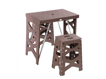Foldable Rectangular Table &   Chair Set