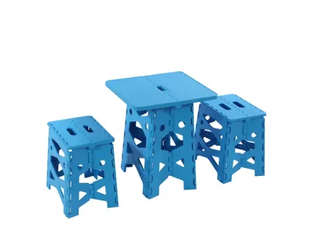 Foldable Square Table & Chair Set