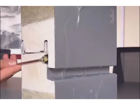 Wall Sandwich Panels with Concealed Screw Joint