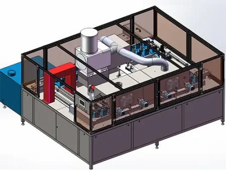 Tunnel Washer for Motor Shafts
