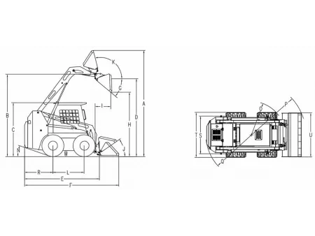 JC120 Skid Steer Loader