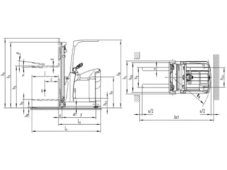 Electric Counterbalance Forklift